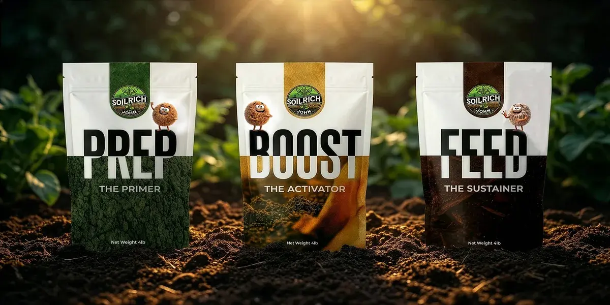 Complete System - PREP + BOOST + FEED - The full three-phase system with FREE shipping